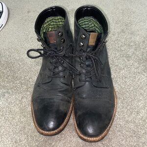Ben Sherman Leather Boots . Size 11